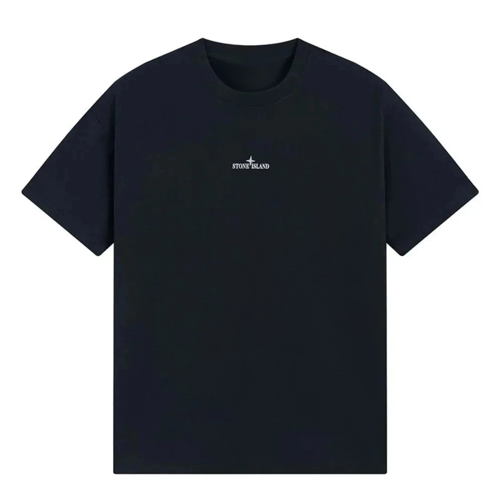 T-shirt à Manches Courtes en Coton Pur pour Homme et Femme, Vêtement de Marque à la Mode, pour Loisirs, pour Été